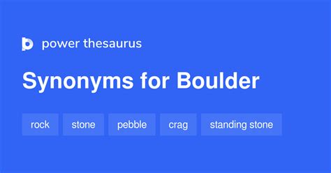 Boulder synonym - Find 124 different ways to say BOLDER, along with antonyms, related words, and example sentences at Thesaurus.com.